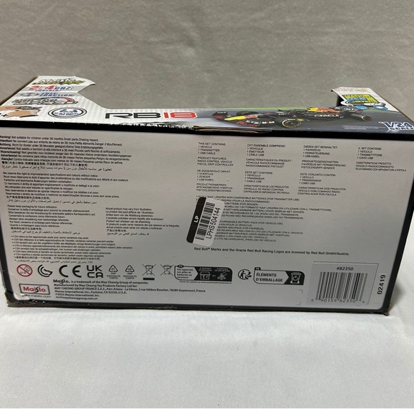 Maisto Tech RC RB18 Oracle Red Bull Race Car Verstappen High  Maisto Tech RC RB18 Oracle Red Bull Race Car Verstappen High Speed Radio Control
